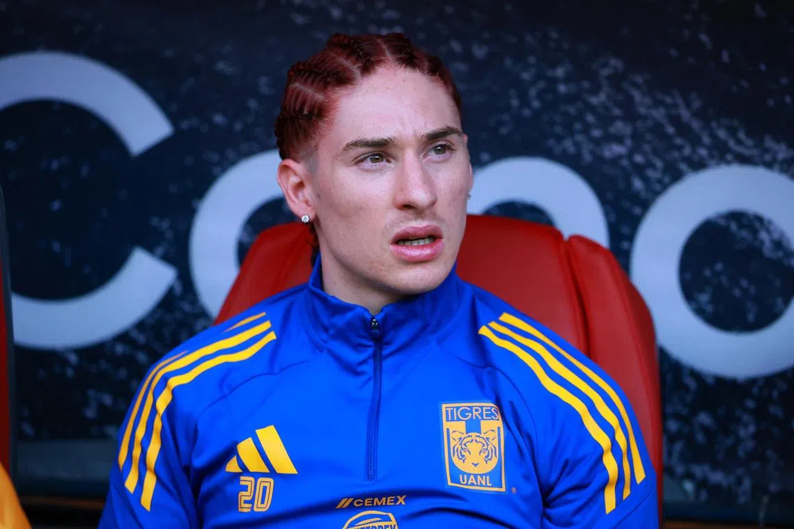 Soccer Football - CONCACAF Champions Cup - Final - Toluca v Tigres UANL - Estadio Nemesio Diez, Toluca, Mexico - May 30, 2026 Tigres UANL's Marcelo Flores before the match REUTERS/Eloisa Sanchez