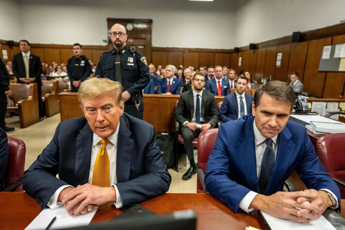 Trump in November nominated Mr Blanche to serve as deputy attorney general, the second-highest position at the Justice Department, during his administration.