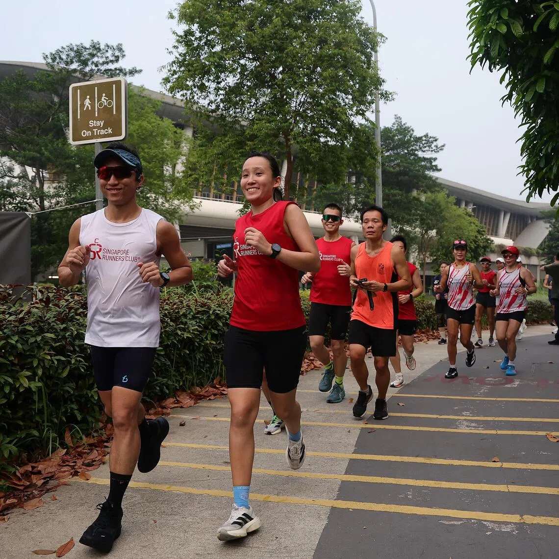 The Singapore Runners Club ran 5km at Canberra on Oct 17 morning.