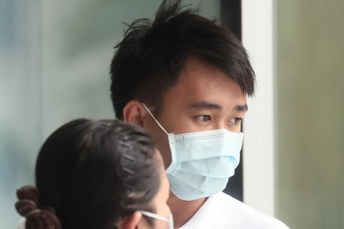 Damien Tan Guan Rong is to remain indoors from 11pm to 6am every day. 