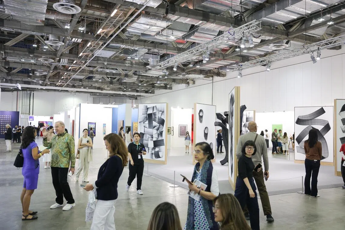 Over 43,000 at Art SG 2026, Singapore artist Anthony Poon breaks record at Sotheby’s