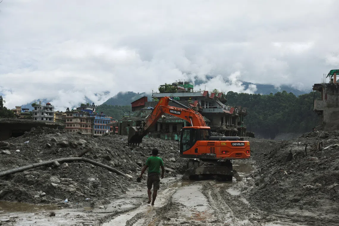 Nepal rescuers reach remote areas, electricity restored nearly a week after devastating floods