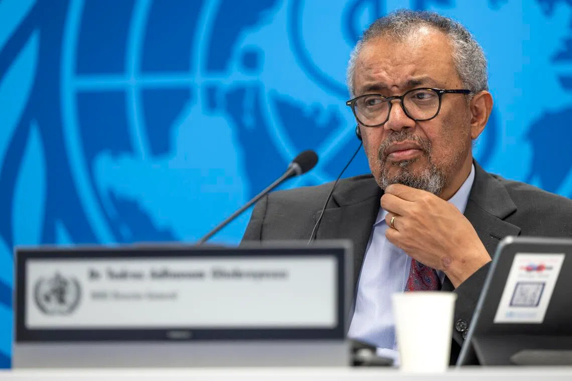 WHO chief heading to Ebola-hit DR Congo