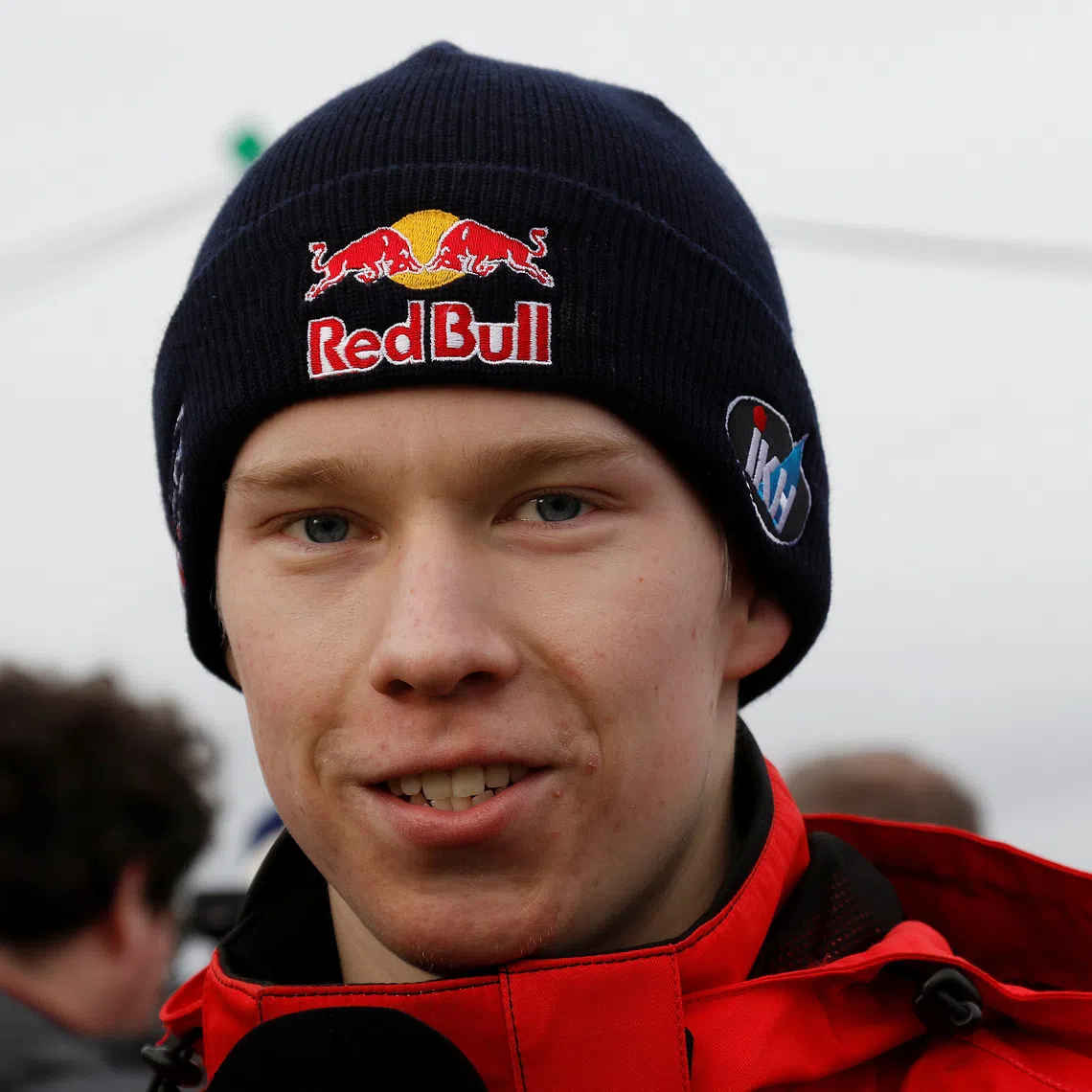 FIA World Rally Championship - Rally Sweden - Stage 7 of Second Round - Torsby, Sweden - February 15, 2020. Kalle Rovanpera of Finland (Toyota Yaris WRC) poses for a photo.  TT News Agency/Micke Fransson/via REUTERS