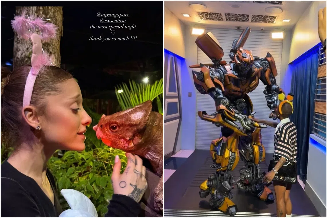 Ariana Grande and Cynthia Erivo are in town to promote the sequel Wicked: For Good.