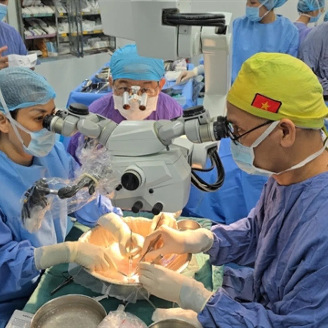 The Viet Duc Friendship Hospital medical team perform Vietnam’s first penis transplant from a brain-dead donor.