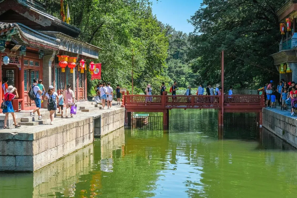 Tour guiding is becoming an increasingly popular fallback option in a China rife with employment instability as the economy slows.