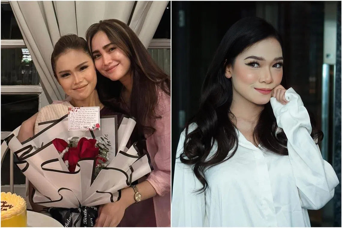 Bella Astillah's sister Didi (centre) is questioning Malaysian actress Ruhainies’ (right) show of remorse and reconciliation offer.