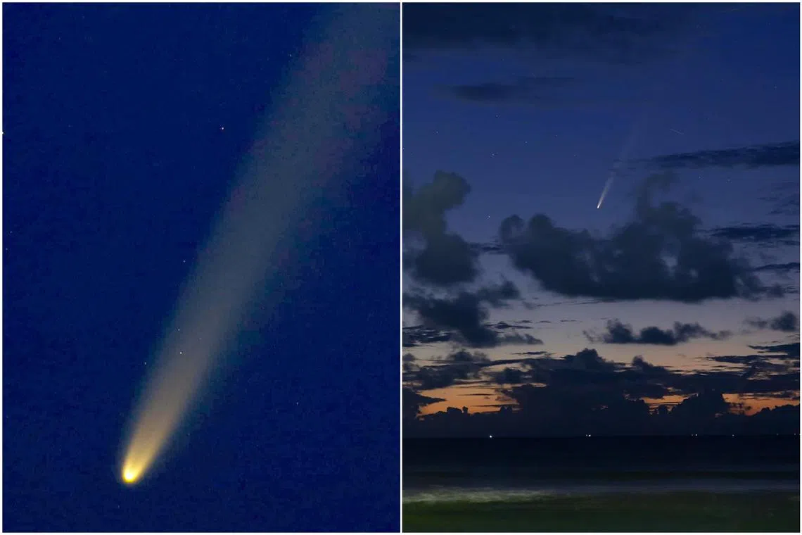 Comets are traditionally named by or after the person or observatory that discovered them.