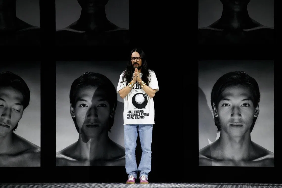 Alessandro Michele joined Gucci as an accessories designer in 2002 and became creative director in 2015



Credit:  GUCCI