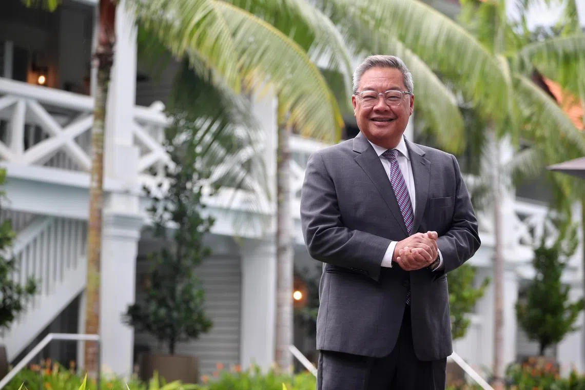 Mr Arthur Kiong runs a company that operates a combined portfolio of close to 16,500 rooms over 95 hotels and serviced residences in nine countries.