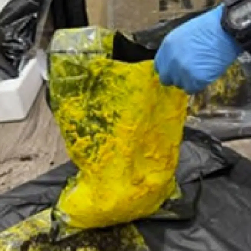 A drug-laden parcel bound for New Zealand was found to contain more than 10kg of Ice.