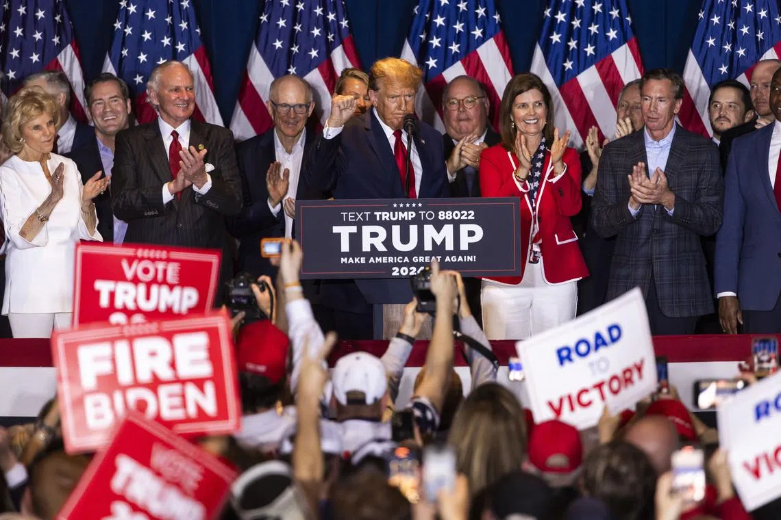 Donald Trump defeated Mrs Nikki Haley by a comfortable 20 percentage points on her home turf.