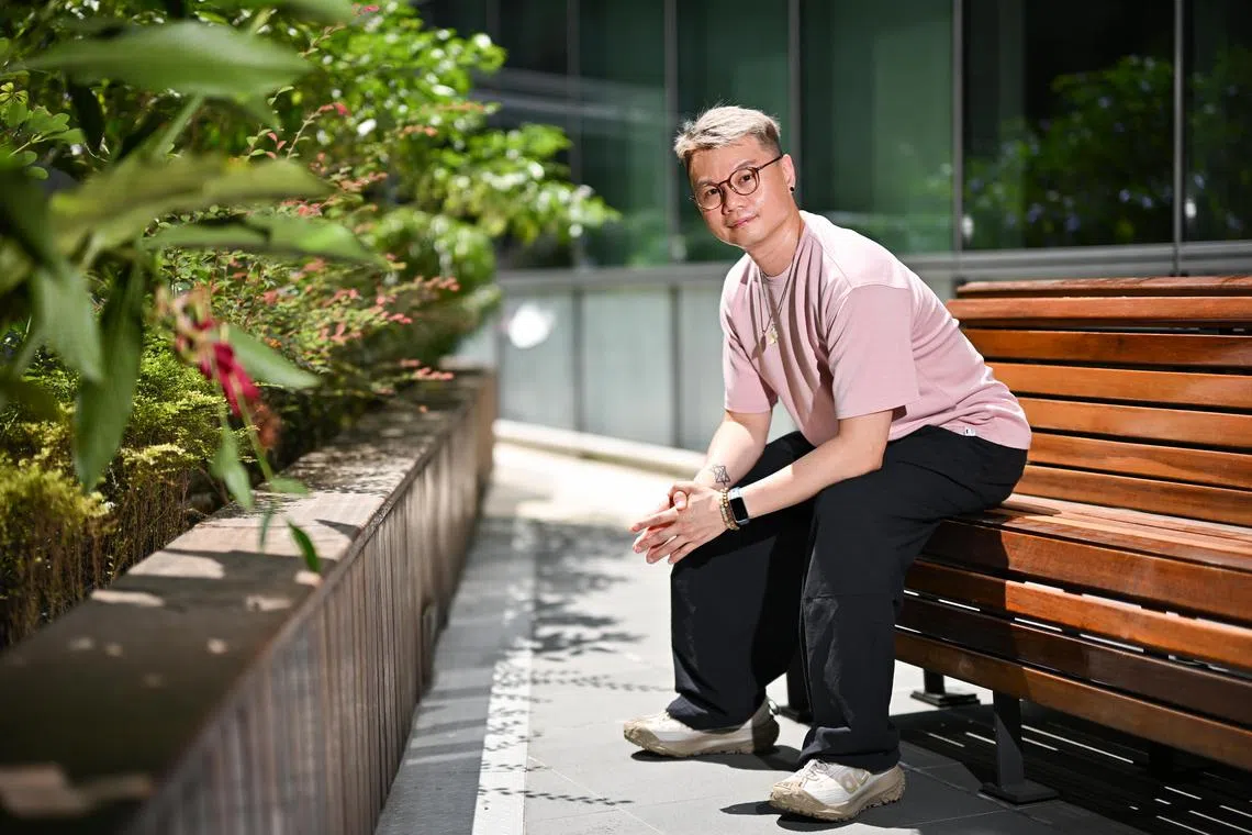 ST20250826-202586200198-Lim Yaohui-Akshita Vijay Nanda-anblood/
Mr Adrian Teo, 43, administrative assistant, at Changi General Hospital on Aug 26, 2025.
Mr Teo has elevated levels of lipoprotein (a). Elevated levels of Lp(a) correlate with an increased risk of cardiac disease.
For feature on blood tests beyond the norm - what can these tests tell us and who should get them?
(ST PHOTO: LIM YAOHUI)