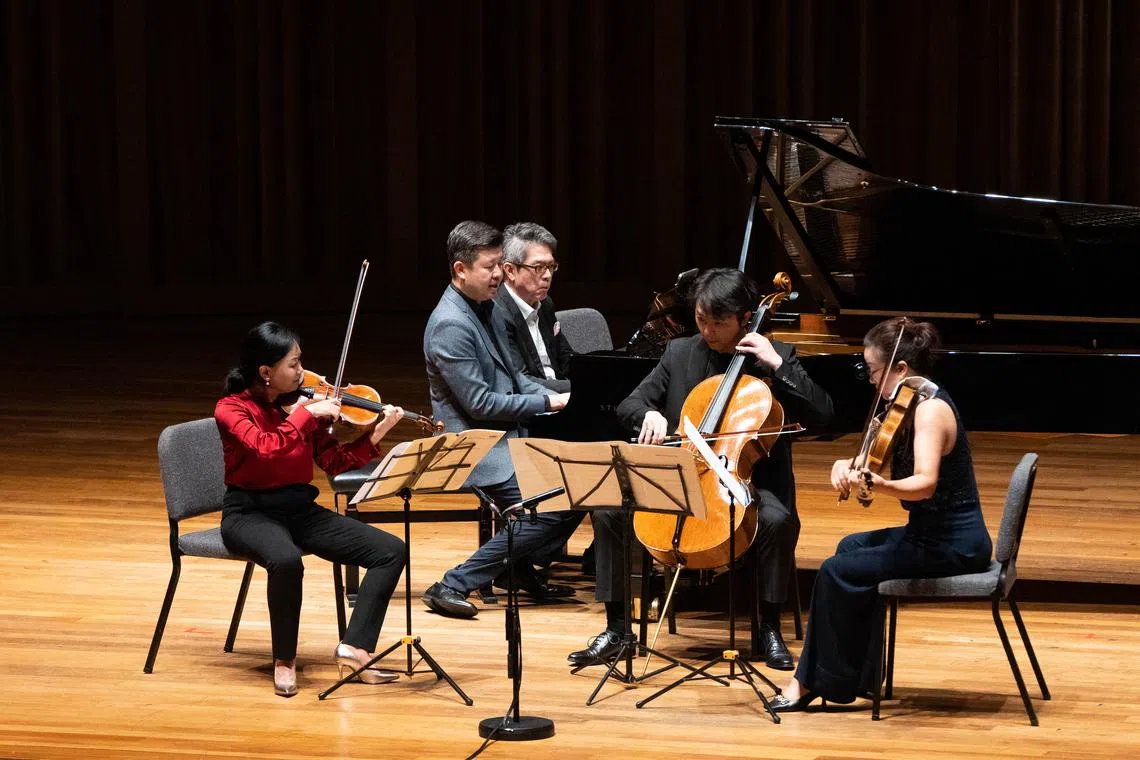 The youthful Aoi Trio from Japan, winner of the 2018 ARD International Music Competition in Munich, Germany., offered a varied programme. 