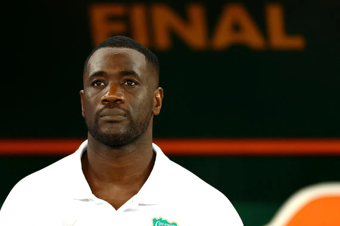Soccer Football - Africa Cup of Nations - Final - Nigeria v Ivory Coast - Stade Olympique Alassane Ouattara, Abidjan, Ivory Coast - February 11, 2024 Ivory Coast coach Emerse Fae before the match REUTERS/Siphiwe Sibeko/ File photo