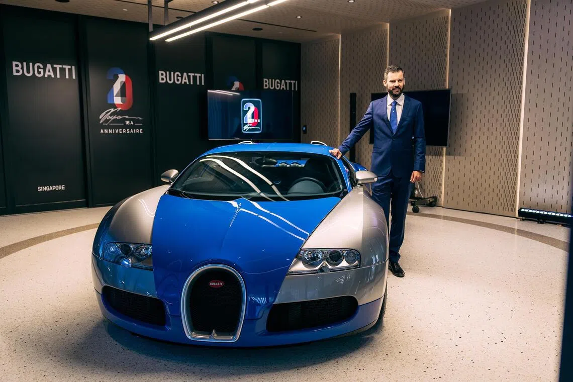 ntbugatti31 - Mate Rimac, CEO of Bugatti Rimac, in Singapore on 15 Oct 2025. 

Credit: WEARNES AUTOMOTIVE