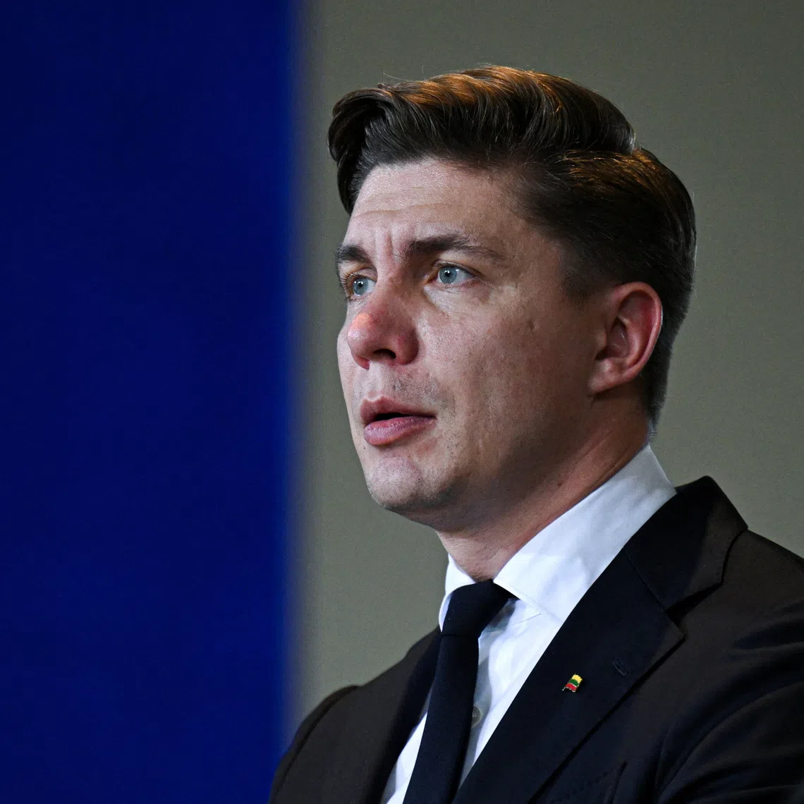 Lithuanian Prime Minister Mindaugas Sinkevicius said he proposed turning the US military base into a permanent presence.