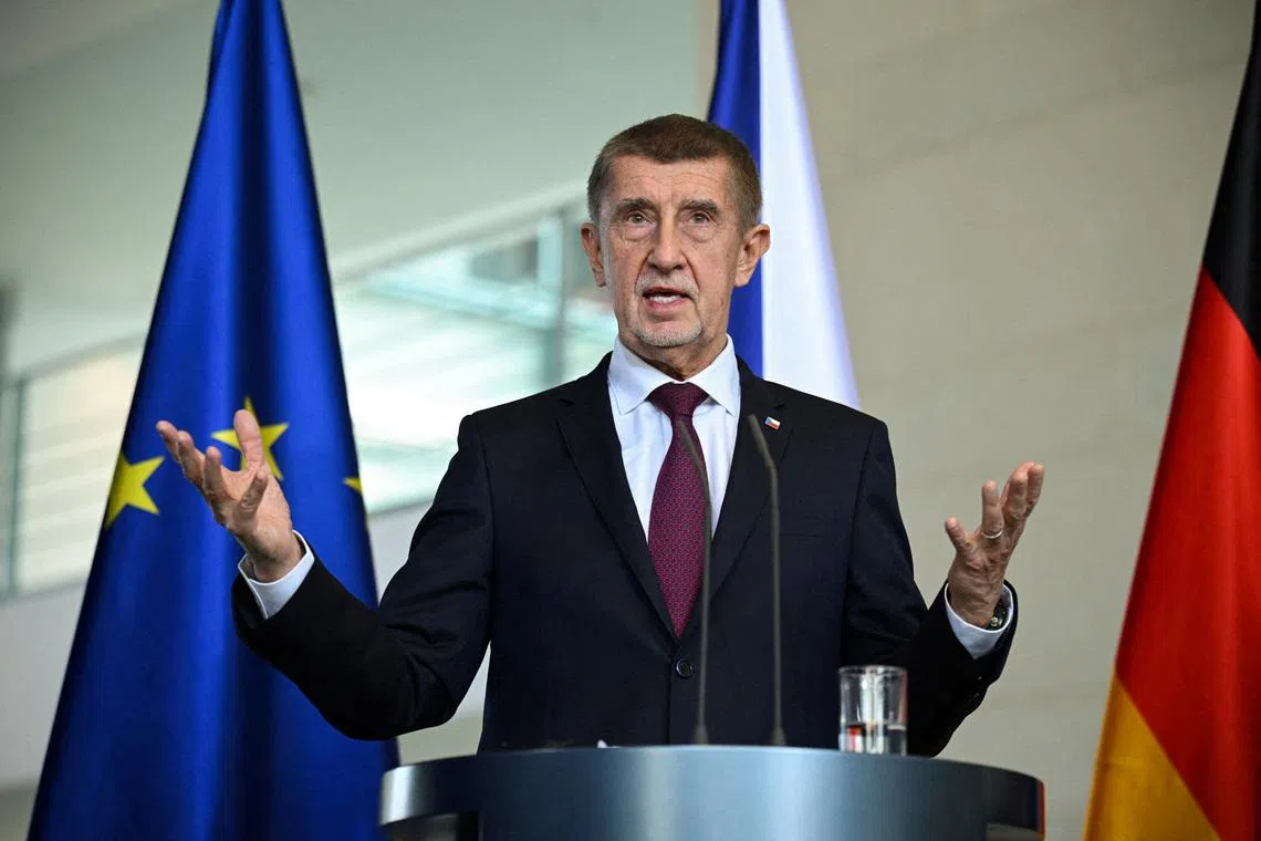 Czech PM Babis criticises Senate leader's Taiwan trip for damaging China business ties