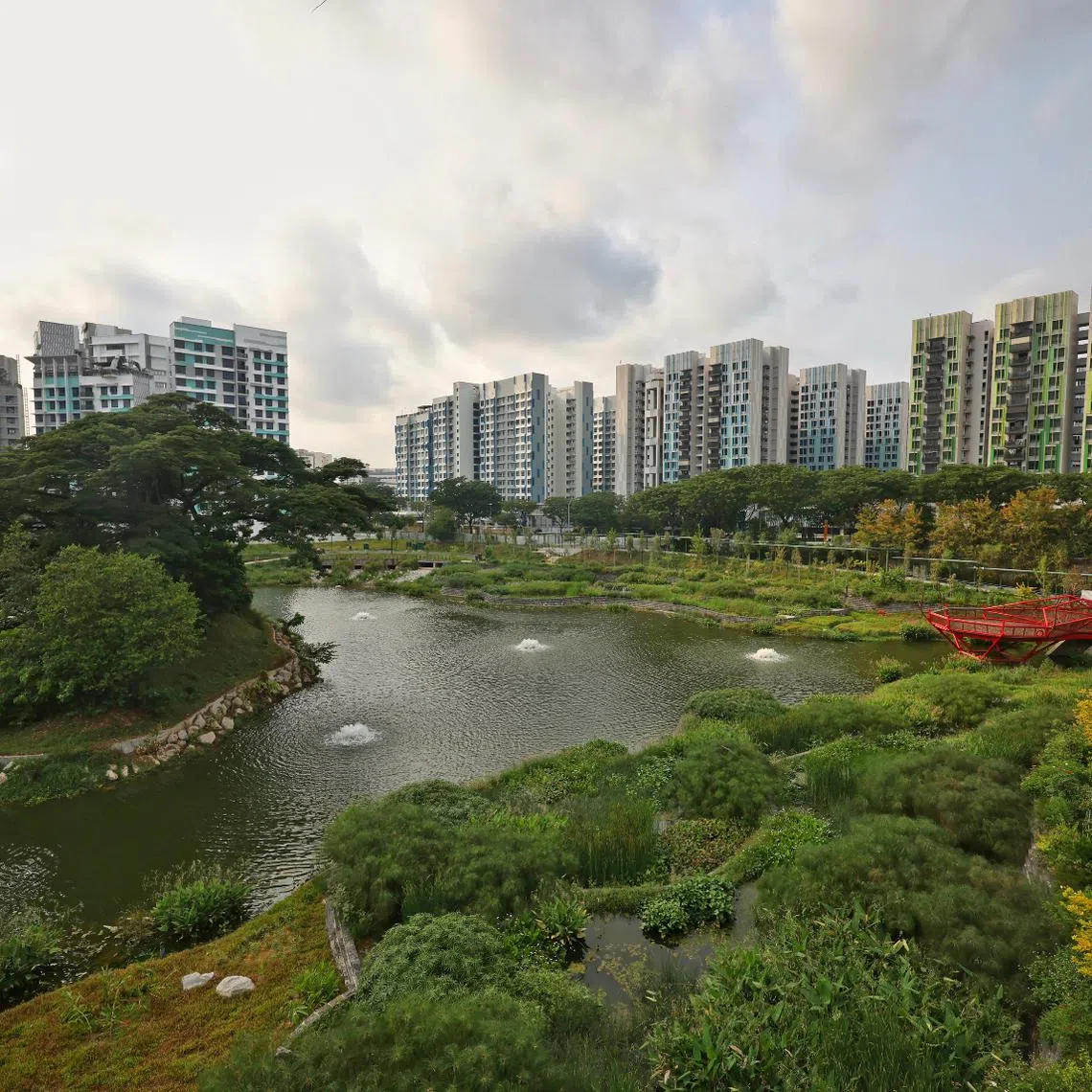 Bidadari's prime central location saw some of the earliest completed BTO flats fetching over a million on the resale market.