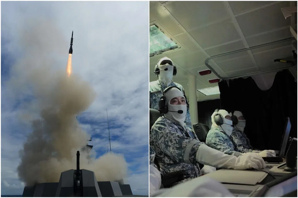 The RSS Stalwart is involved in “high-end naval warfare” training with other navies at Exercise Rim of the Pacific.