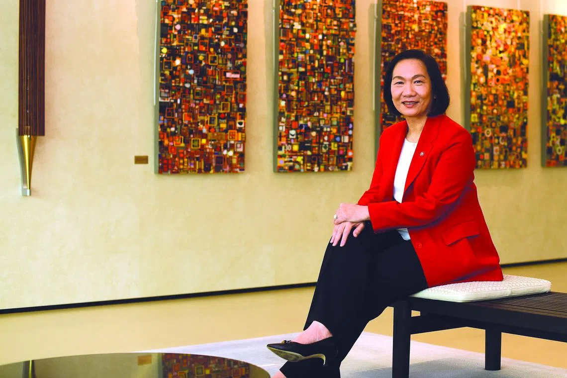 Ms Helen Wong - a former HSBC banker who became OCBC Group chief executive officer in April 2021 and the first female head honcho of a Singapore bank - believes the bank can grow even faster than its current growth trajectory.
