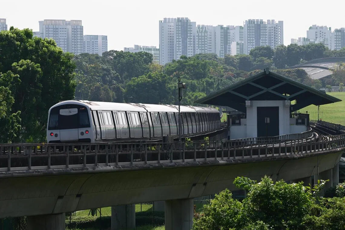 On average, MRT trains clocked 1.74 million train-km without delays that lasted more than five minutes between September and August 2025. 