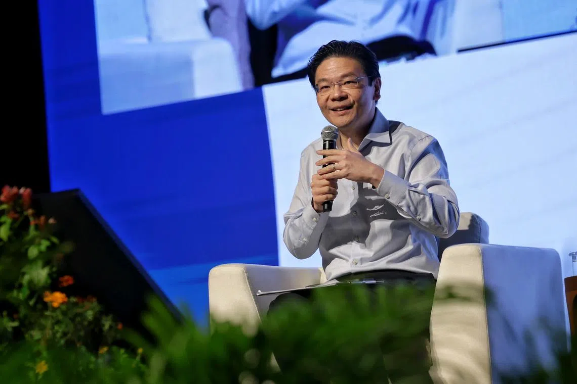 PM Lawrence Wong said Singapore will be able to navigate the growing competition between the two superpowers.