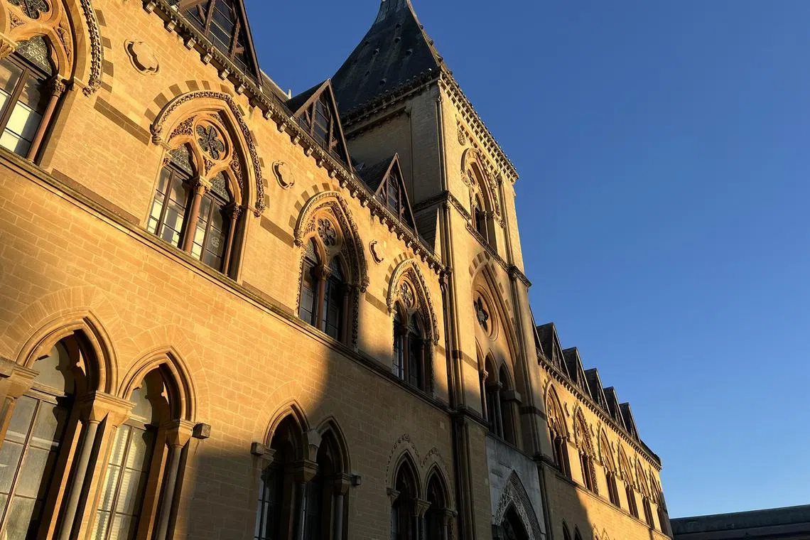 Britain's University of Oxford said 38 candidates are in the running to be its next chancellor.