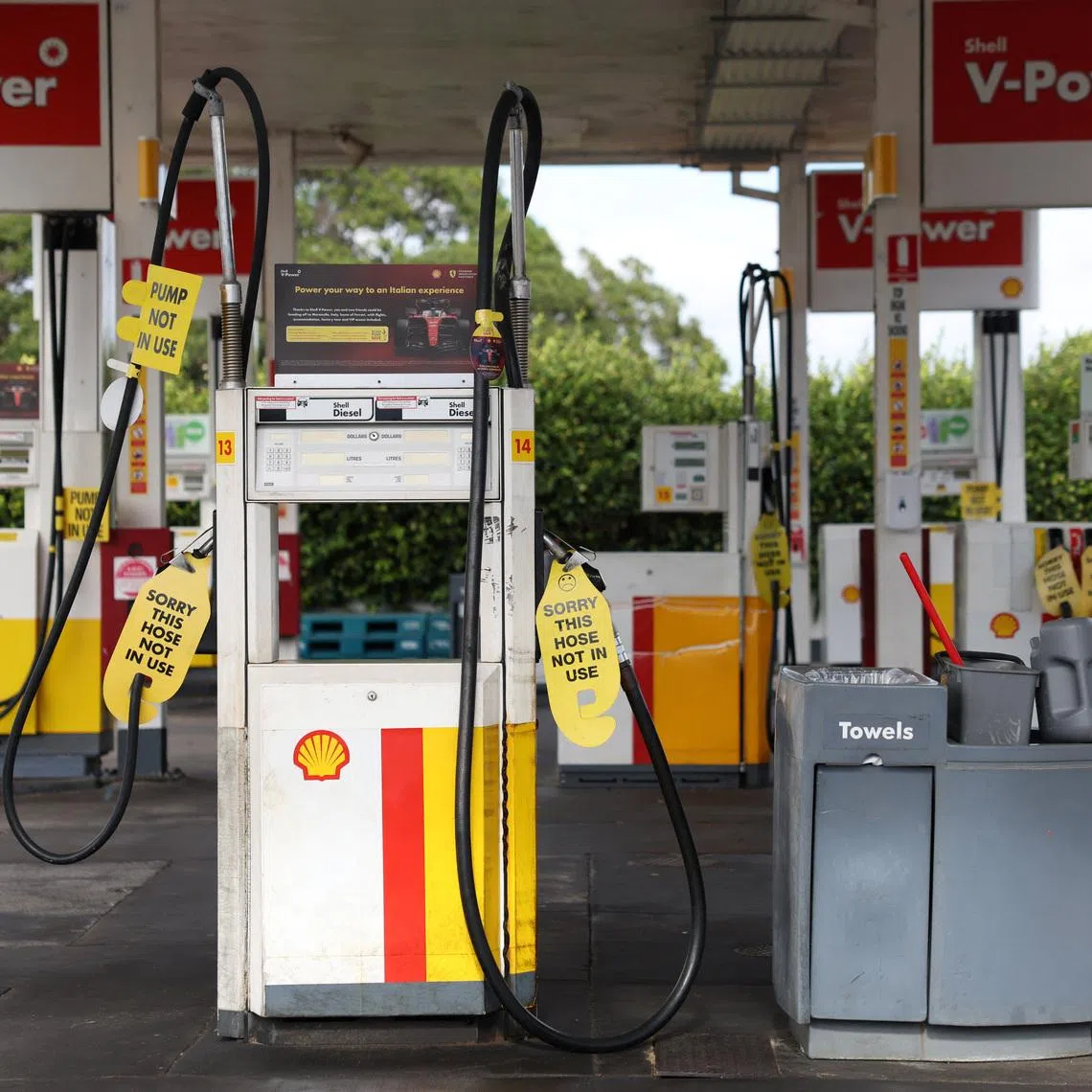 Australia has seen sporadic panic buying in recent weeks, with some service stations running out of fuel ahead of the long Easter weekend.