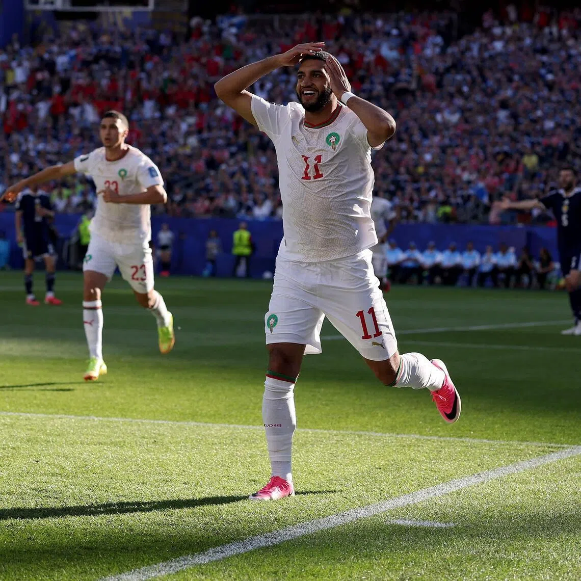 Ismael Saibari is one of only three players to have scored in each of the opening two matches at the ongoing World Cup.