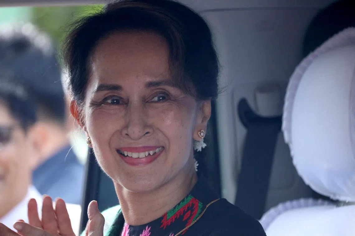 Legal team plans to meet detained Myanmar ex-leader Suu Kyi this weekend