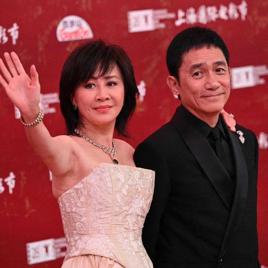 Carina Lau and Tony Leung dated for 20 years before getting married in 2008.