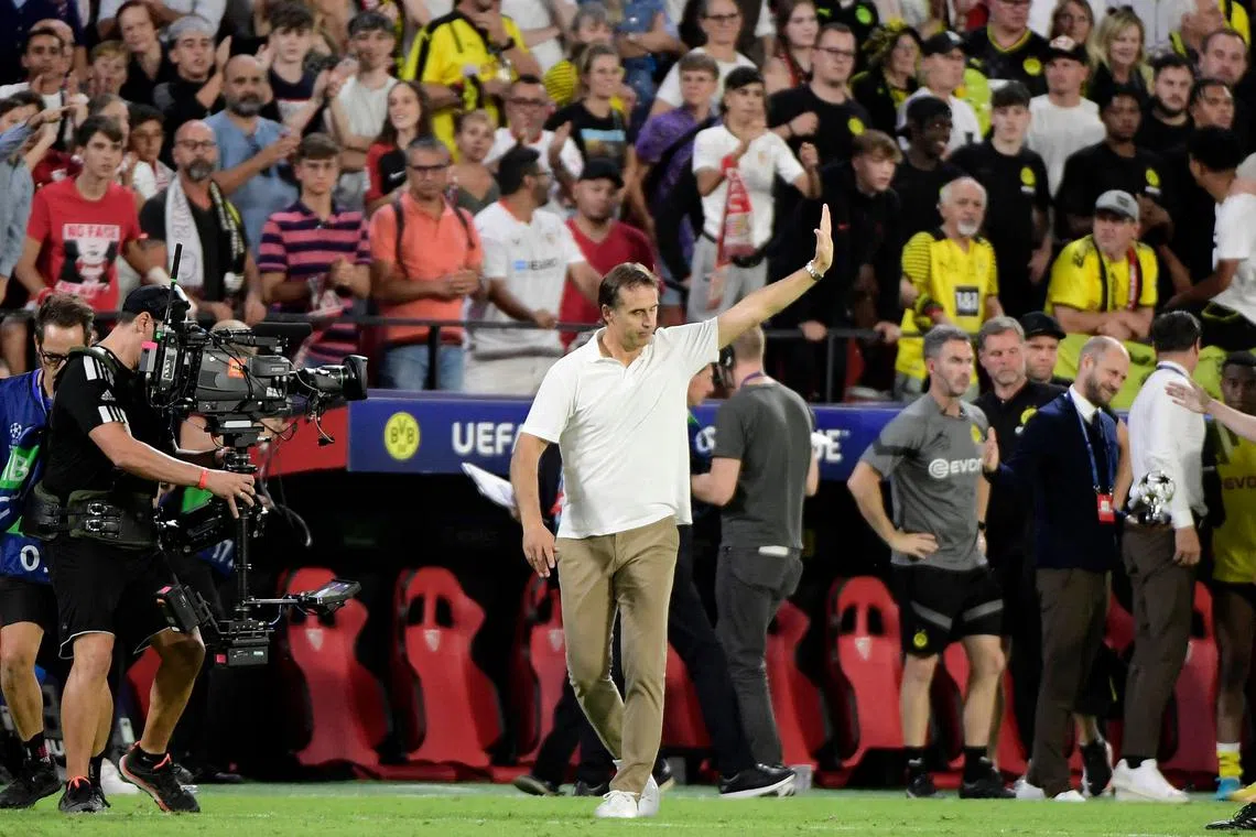 Spanish coach Julen Lopetegui previously coached Spain, Real Madrid and Sevilla.