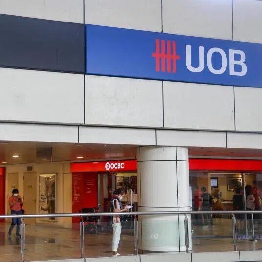 DBS, OCBC and UOB are retraining all 35,000 of their domestic staff over the next one to two years.