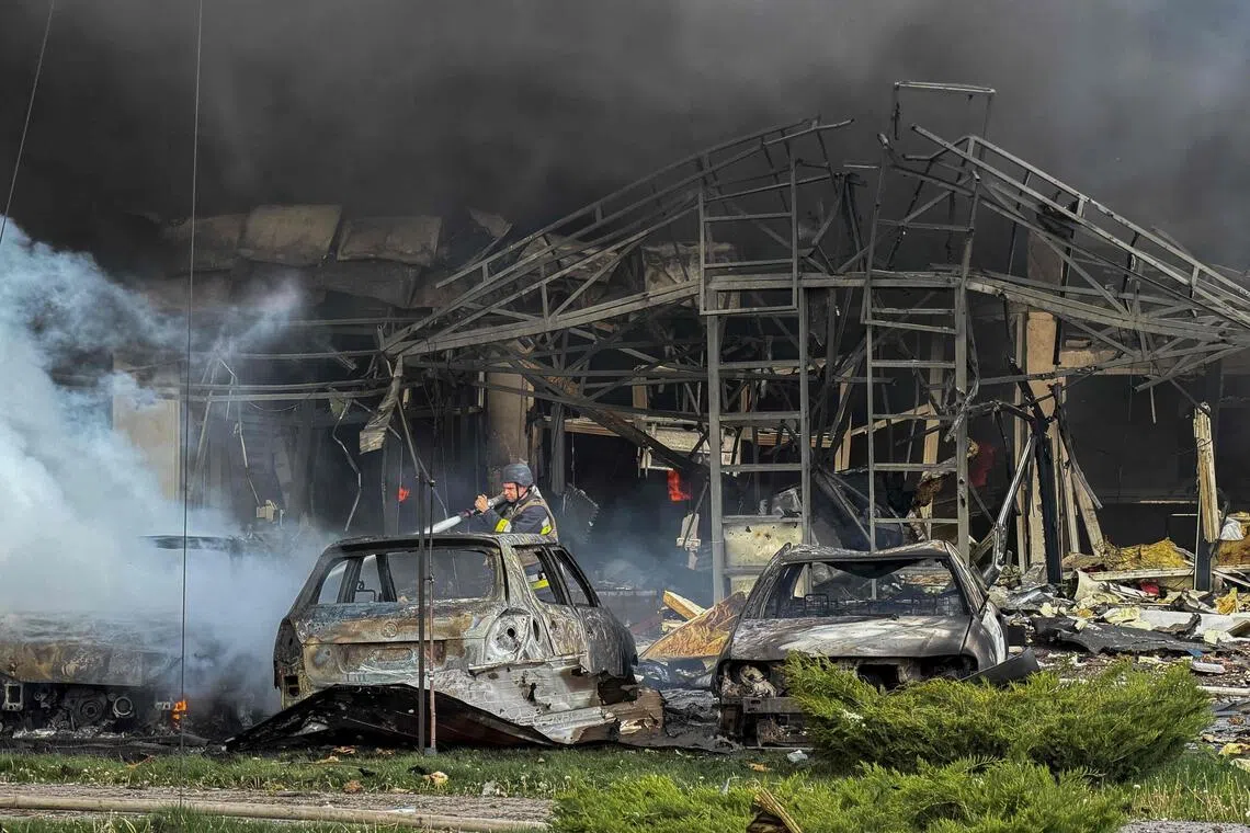 Russian attacks kill 25 in Ukraine, hours before deadline for ceasefire proposed by Kyiv
