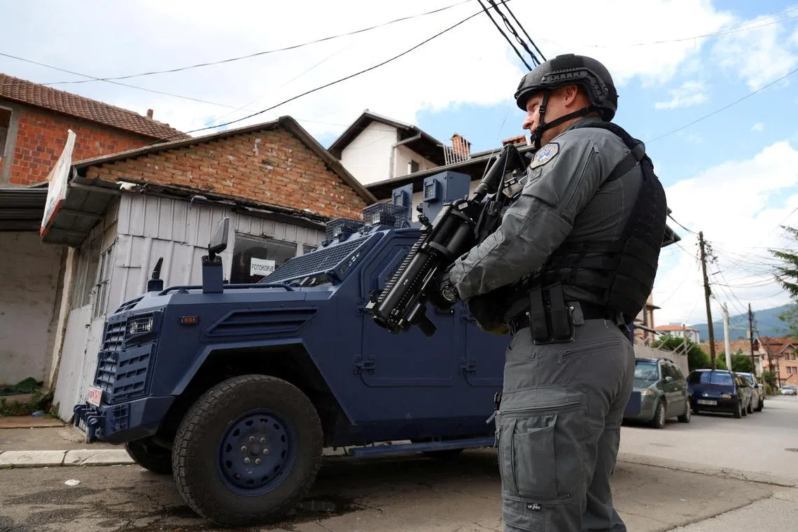 The detentions may further fuel tensions in the predominantly Serb northern part in Kosovo which borders Serbia.