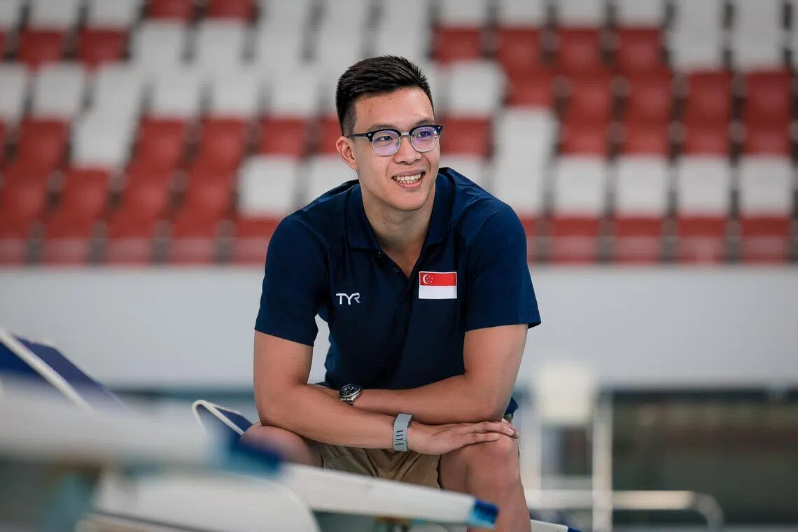 Mikkel Lee, the SEA Games men’s 50m and 100m freestyle gold medallist, is aiming to make a splash at the Commonwealth Games in Glasgow.