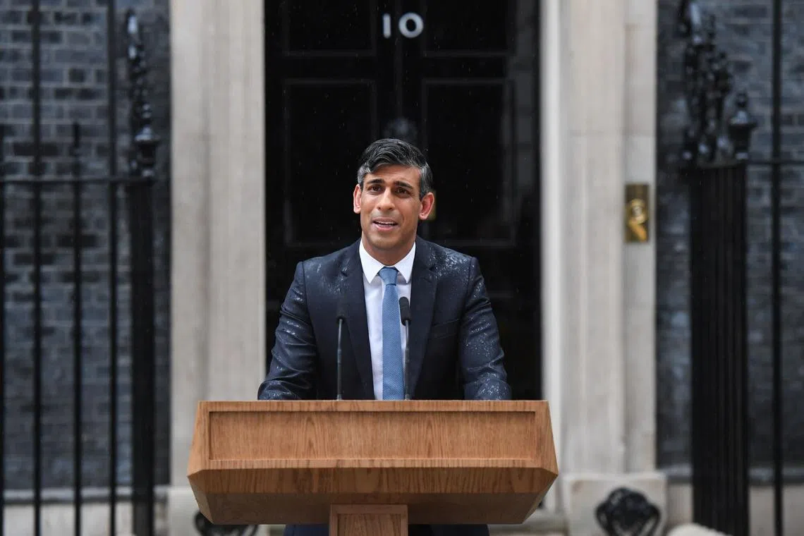 Prime Minister Rishi Sunak’s campaign promise to revive national service for young Britons came under immediate scrutiny over how the £2.5 billion (S$4.2 billion) plan would be funded and enforced.