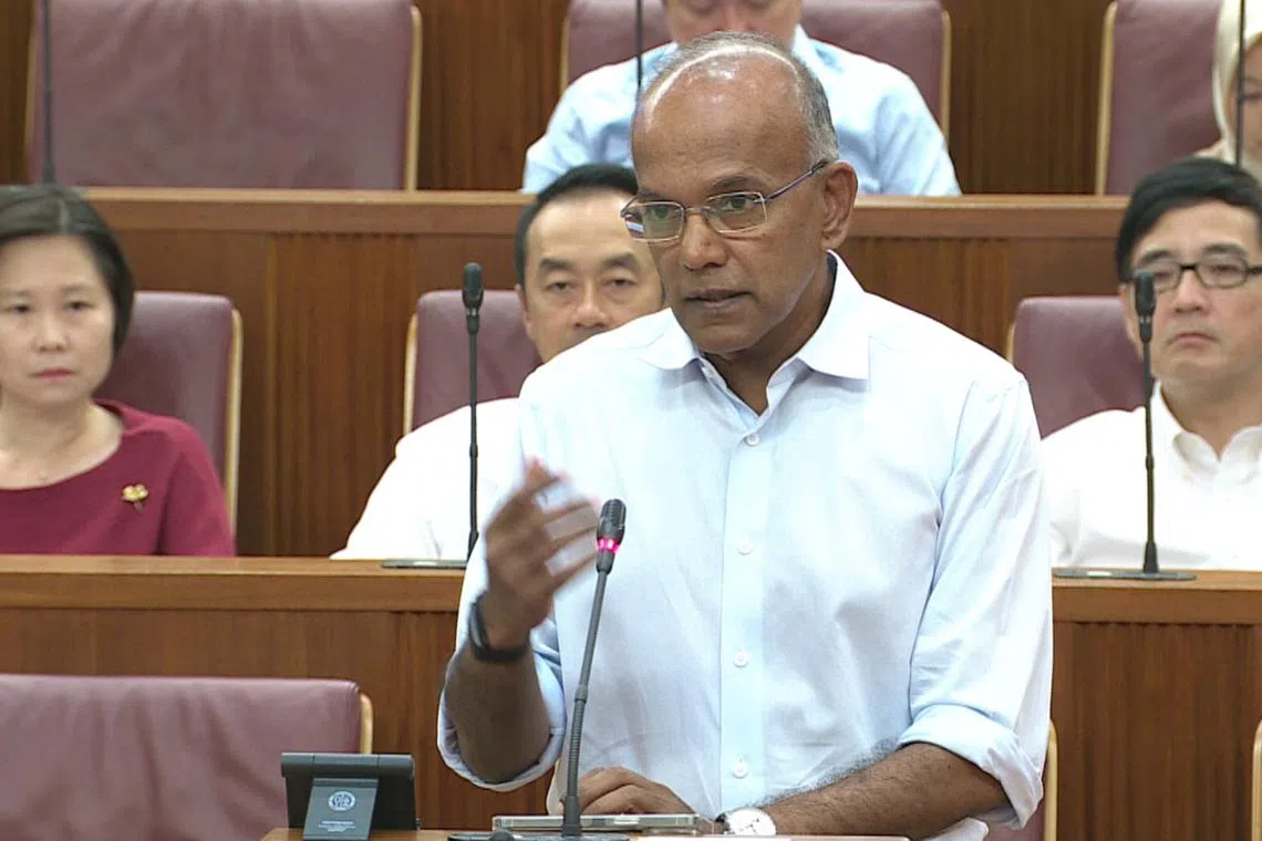 Minister for Home Affairs K. Shanmugam said Singapore was in the midst of a war on drugs, and must do all it can to protect innocent lives.
