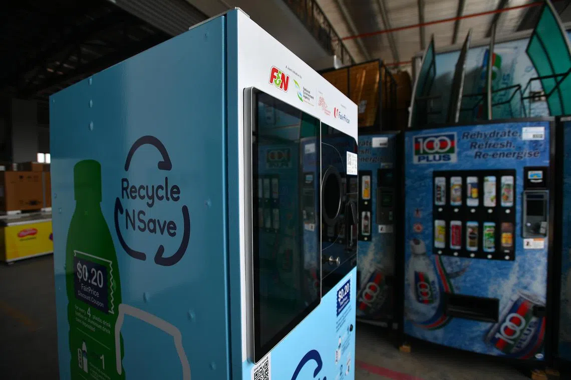Reverse Vending Machines already has about 50 reverse vending machines rolled out by the NEA and F&N Foods since 2019.