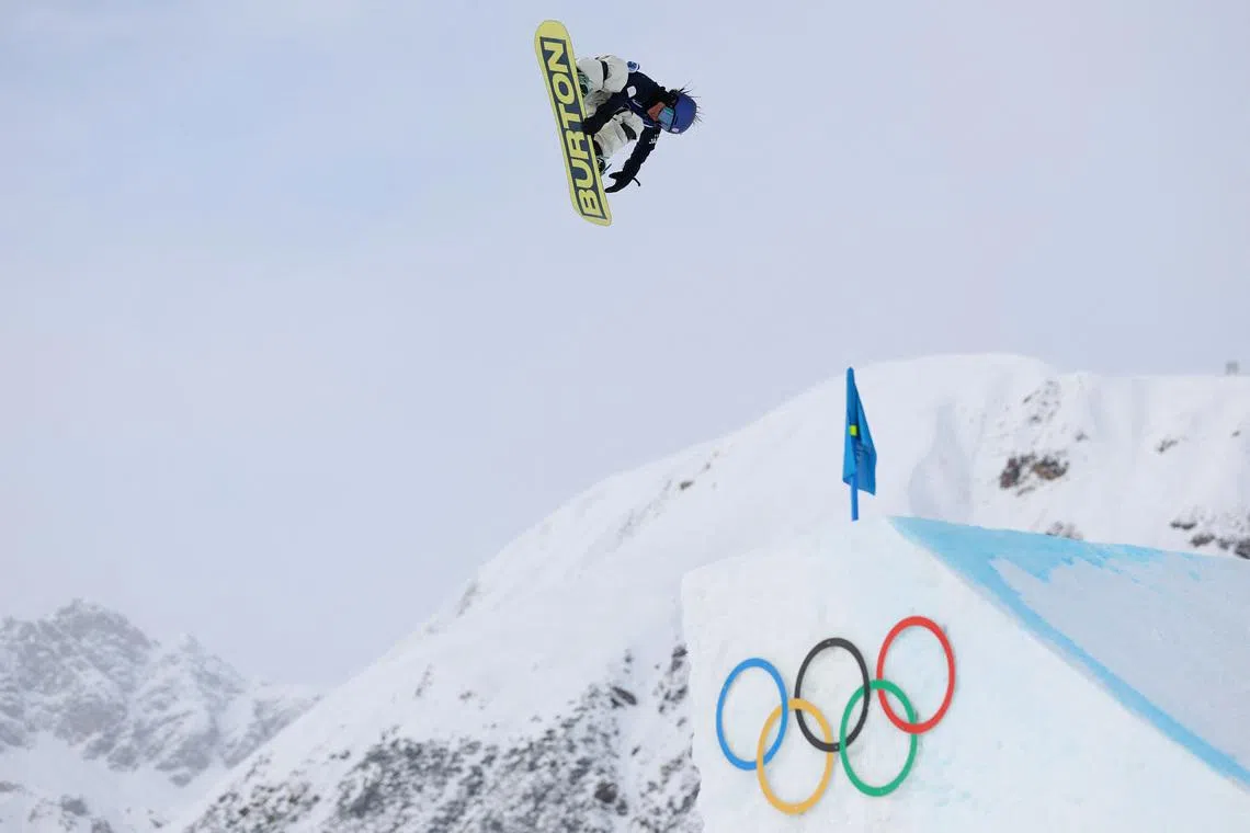 Snowboard-Japan's Fukada wins women's slopestyle gold, Sadowski Synnott sets Games record