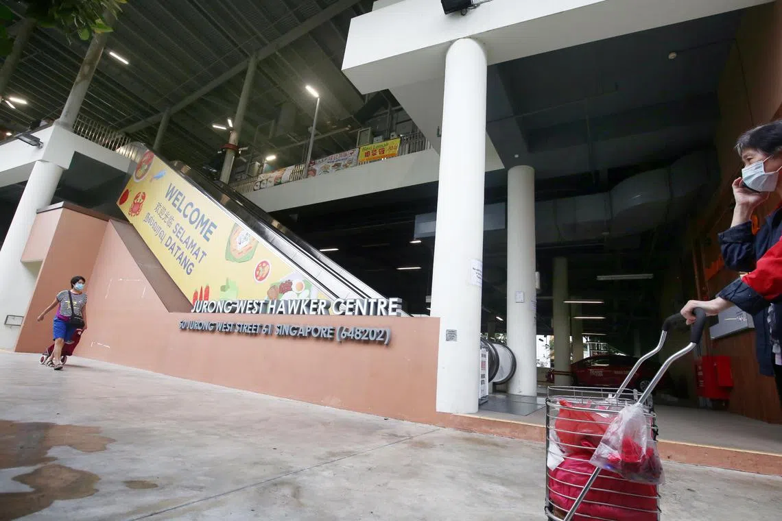 NEA said it has increased the number of cooked food stalls and seats at the hawker centre, which was closed for more two years.