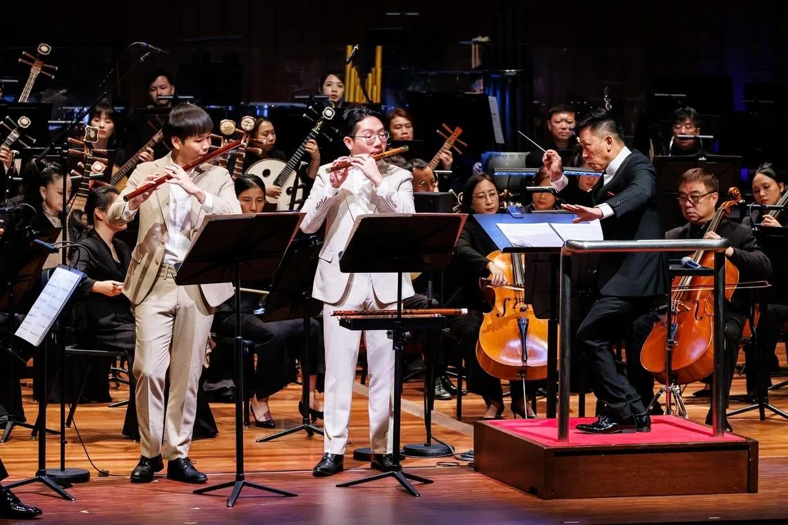 Singapore Chinese Orchestra pays tribute to artists in harmonious blend of art and music