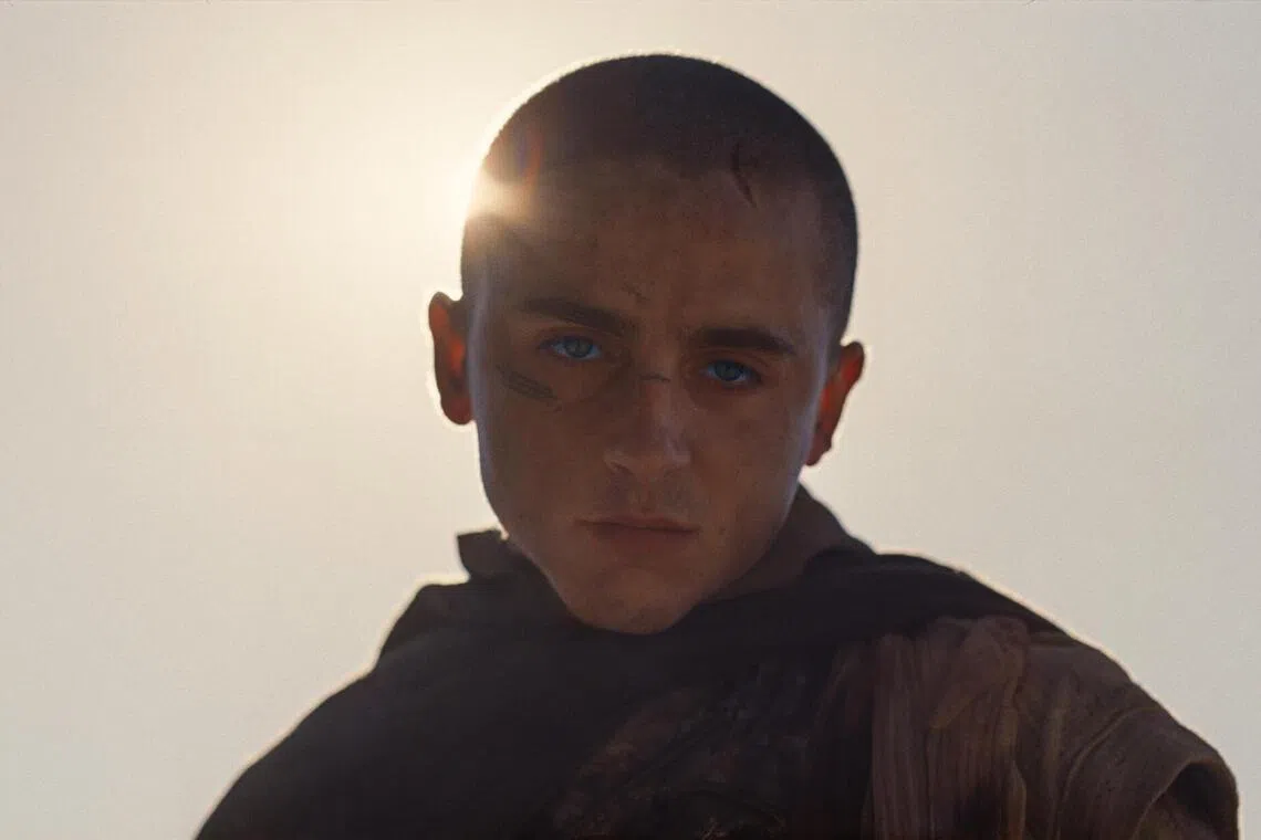 The new trailer for Dune: Part Three shows the main character Paul Atreides, played by  Timothee Chalamet.