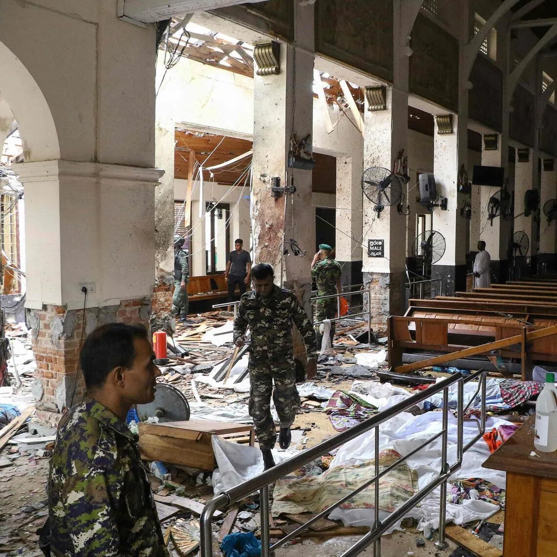 The bombings on April 21, 2019, left 500 people wounded, with 45 foreigners among those killed. 