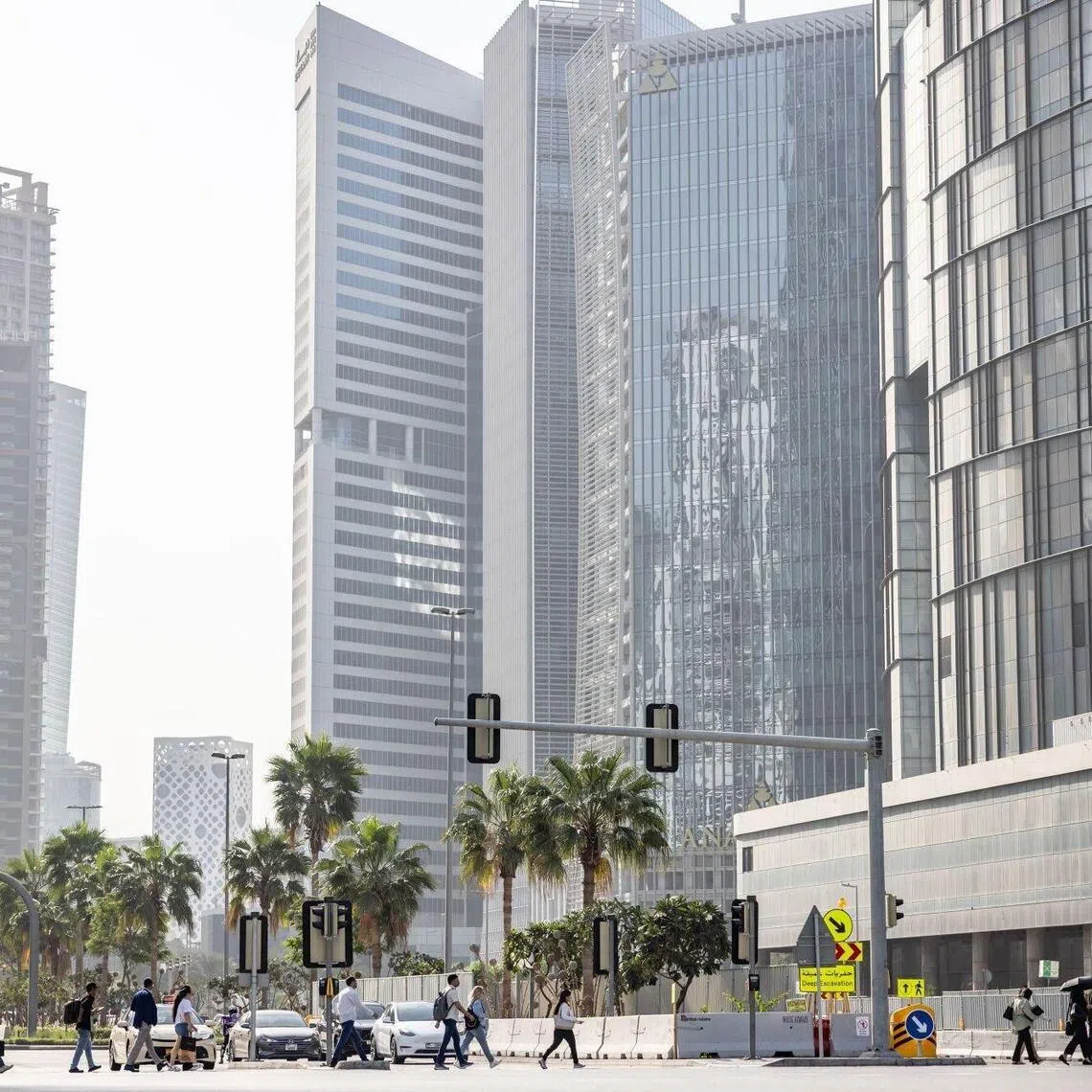The Business Bay financial district of Dubai in the United Arab Emirates on March 4.