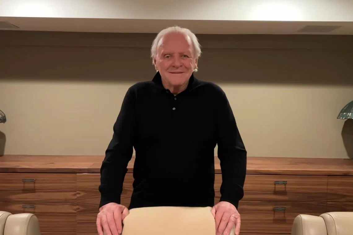 Anthony Hopkins shared a message on social media last Friday about his struggles with alcoholism.