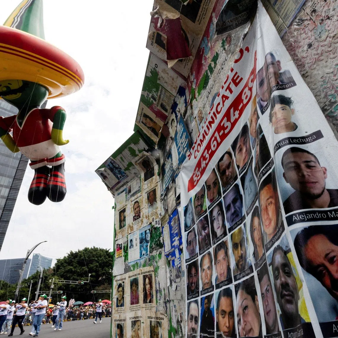 More than 135,000 people are missing in Mexico.