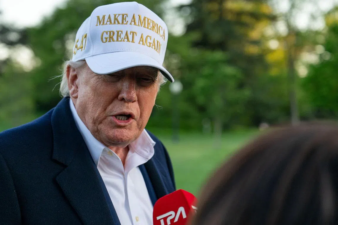 Mr Trump noted he actually had no preference on who he would like to see become the next Catholic pontiff.